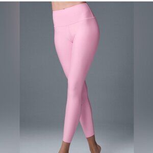 Alo 7/8 High Waist Airbrush Legging - XXS - Sweet Pink